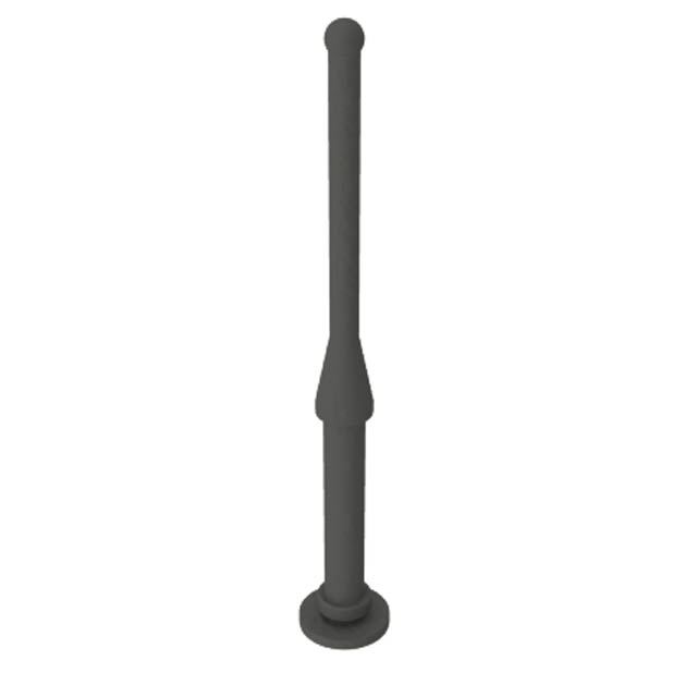 FAN MNT RIVET BLK 40A DUROMETER
