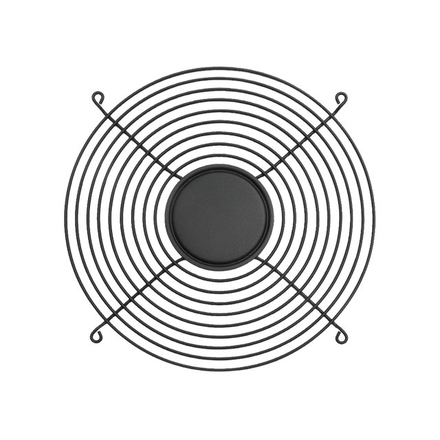 254MM ROUND FAN GUARD BLACK