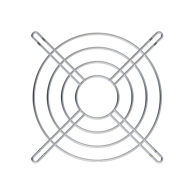 120MM FAN GUARD NICKEL CHROME