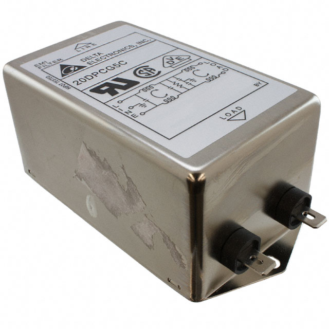 LINE FILTER 115V/250VAC 20A CHAS
