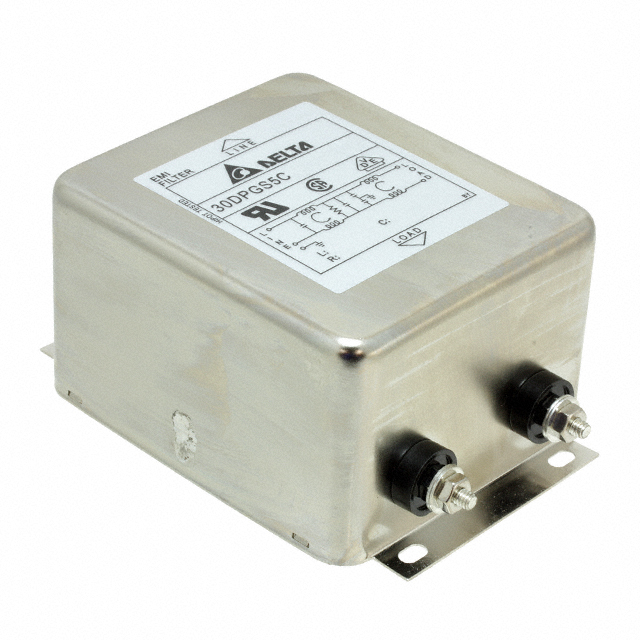 LINE FILTER 115V/250VAC 30A CHAS