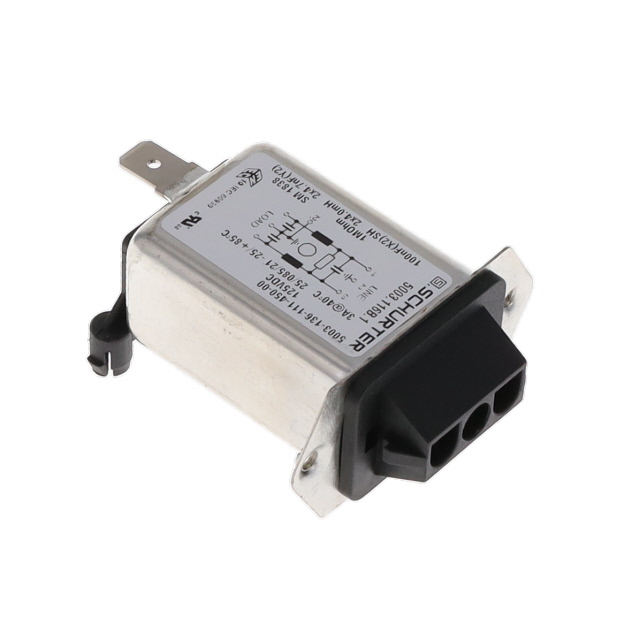 LINE FILTER 125VDC 3A PANEL MNT