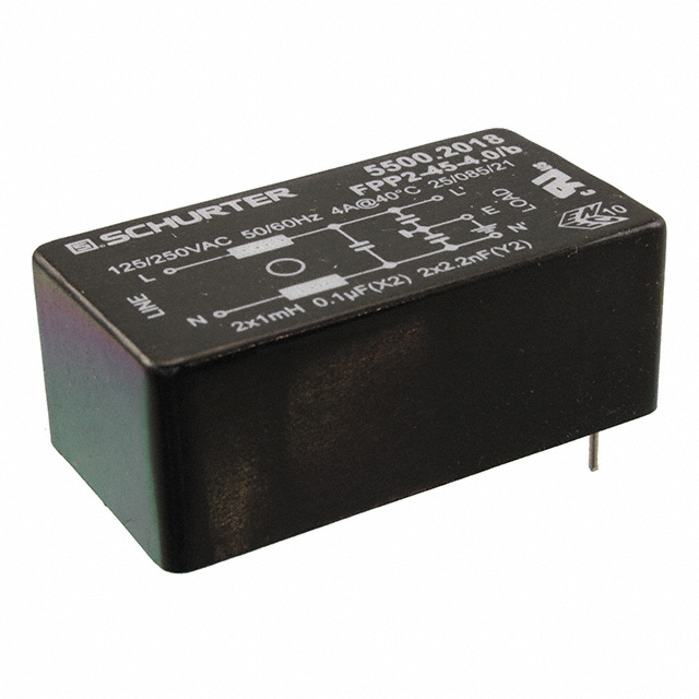 LINE FILTER 125V/250VAC 4A TH