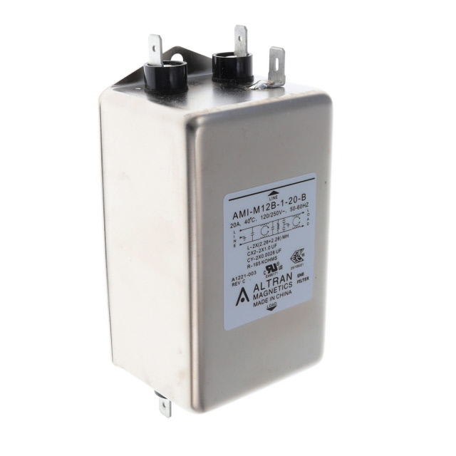 LINE FILTER 250VAC 20A CHASS MNT