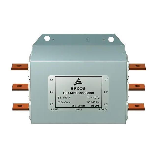3-LINE EMC-FILTER 800A 300/520V