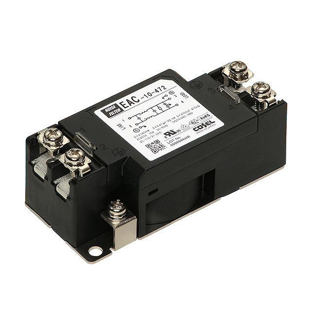 LINE FILTER 250VAC/VDC 10A CHASS