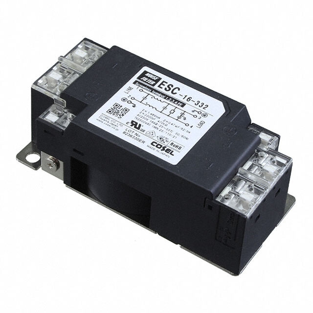LINE FILTER 250VAC/VDC 6A CHASS