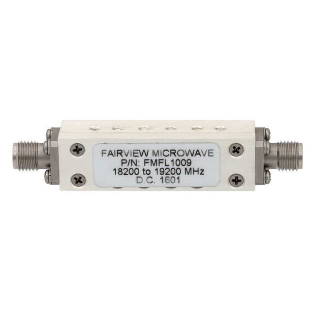 BANDPASS FILTER 18.2-19.2GHZ SMA