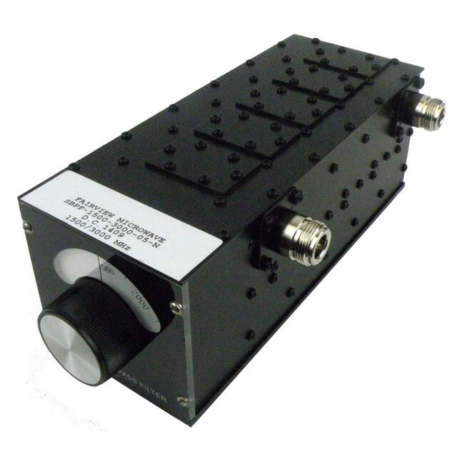TUNABLE FILTER TYPE N JACK 1.5GH