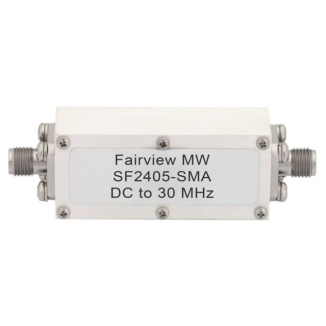 LOWPASS FILTER SMA JACK 30 MHZ