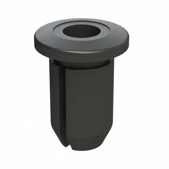 SNAP LATCH GROMMET BLACK