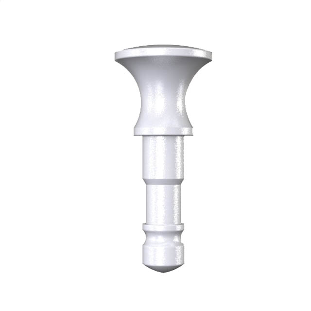 SNAP LATCH PLUNGER WHITE