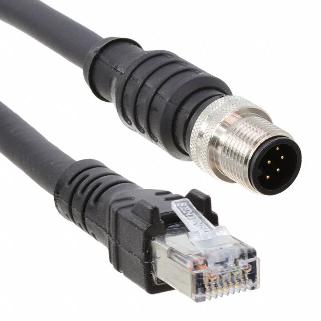 QX HOST CBL ETN M12 - RJ45 3M