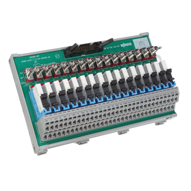 16-POSITION RELAY BOARD, ON-OFF-