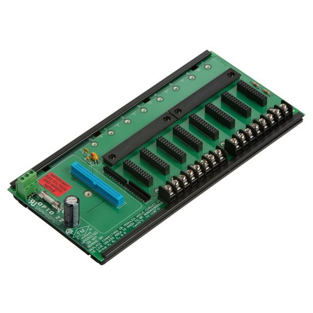 SNAP B-SERIES 8-MODULE RACK WITH
