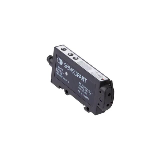 Fiber-optic sensor with display