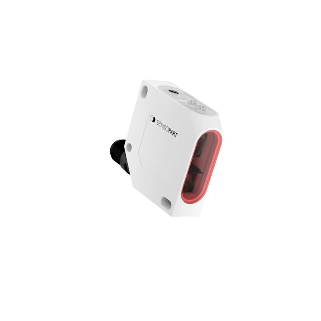 Retro-reflective laser sensor