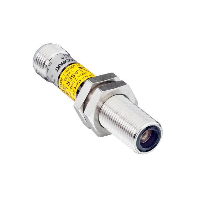 Laser photoelectric through-beam