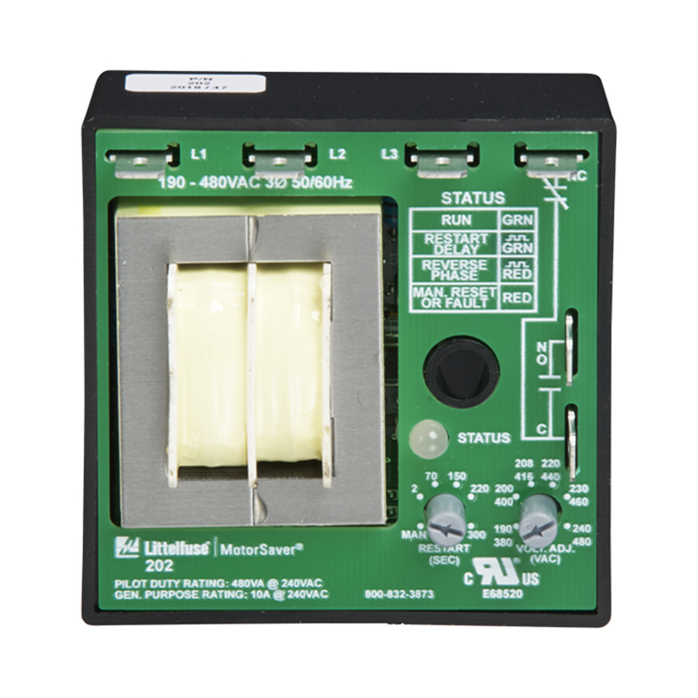 REVERSE-PHASE RELAY/ 190-480V/