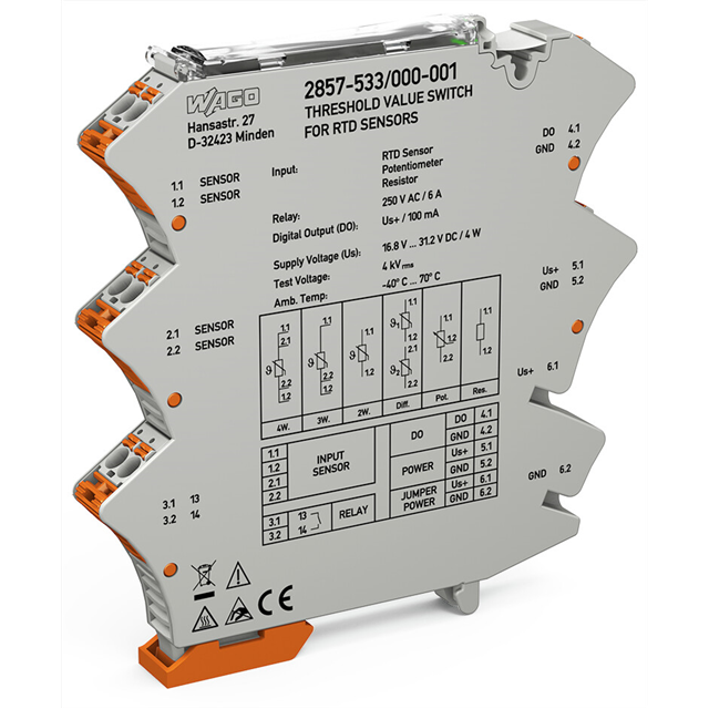 THRESHOLD VALUE SWITCHES; RTD SE