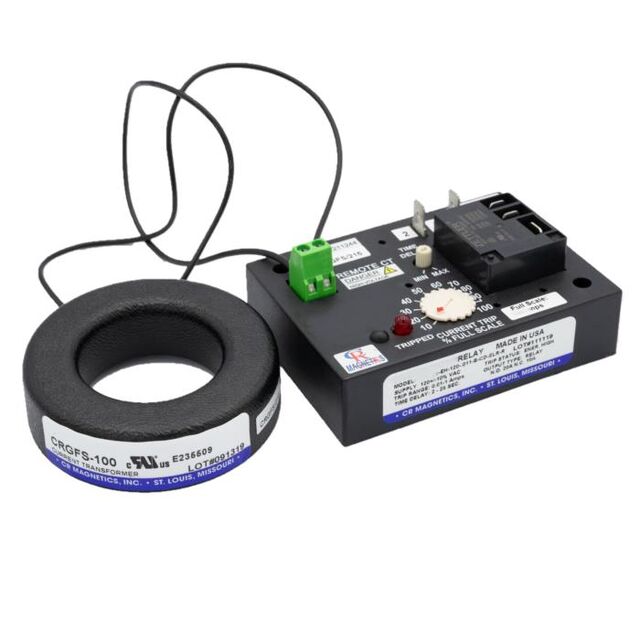 RELAY AC CUR SENS 120VAC CHAS MT