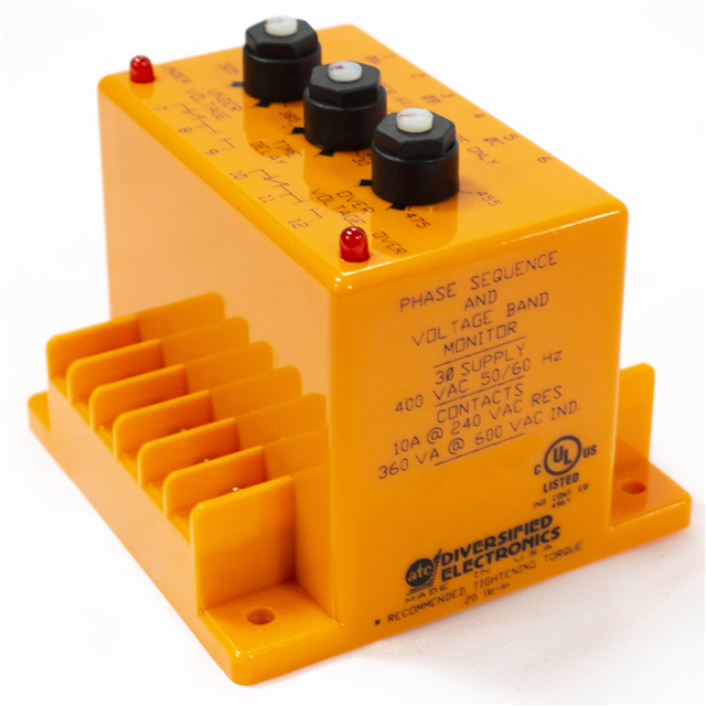 PHASE SEQUENCE AND VOLTAGE MONIT