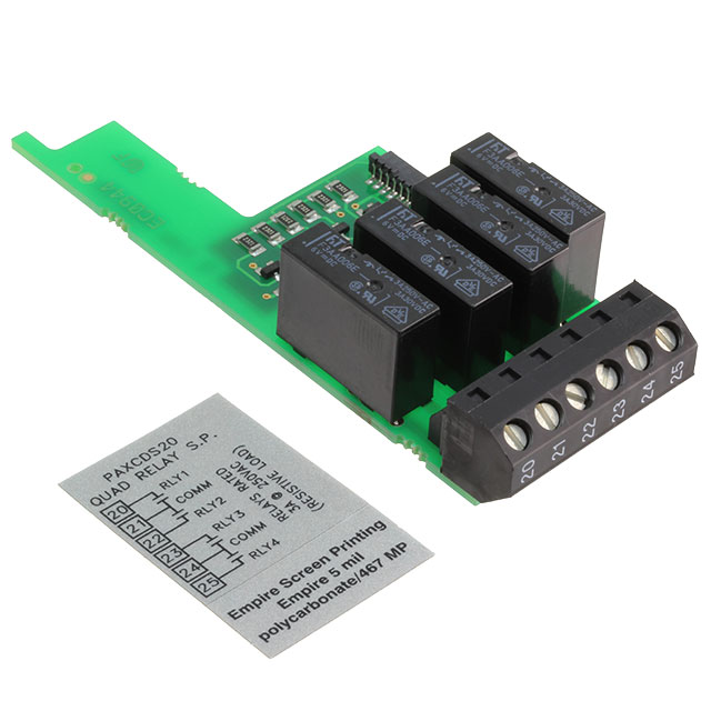 OPTION CARD OUTPUT PAX 4 RELAY