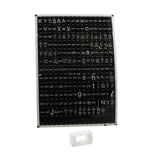 LABEL PAX SERIES METERS 189 PC
