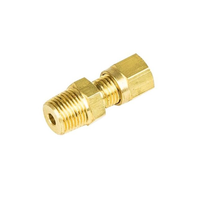 BRASS FITTING 1/4" BSPPX4.5MM