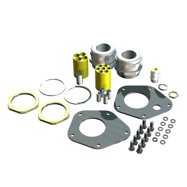 SPARE PART P4, CABLE BUSHINGS IN