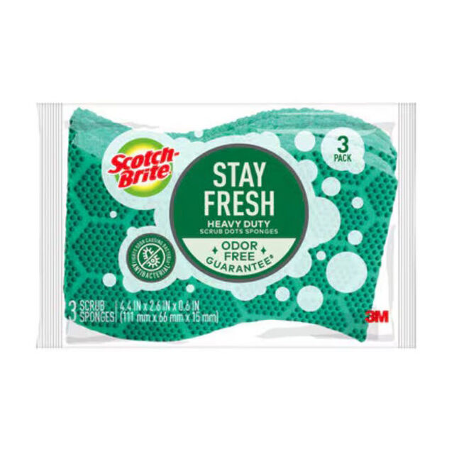 SCOTCH-BRITE ODOR RESIST HEAVY D