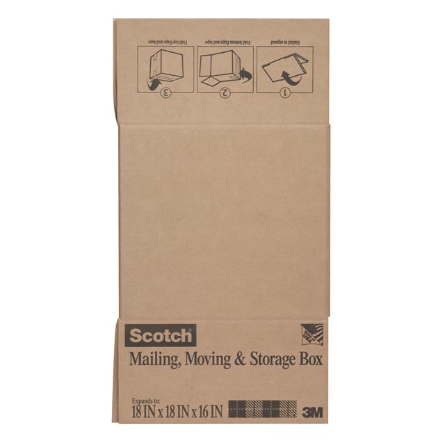 SCOTCH FOLDED BOX, 8018FBLRG, 18