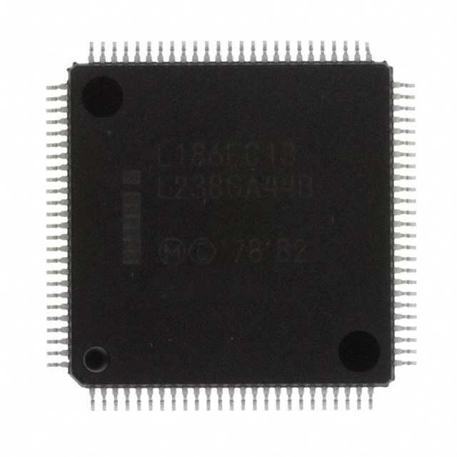 IC MPU I186 13MHZ 100SQFP