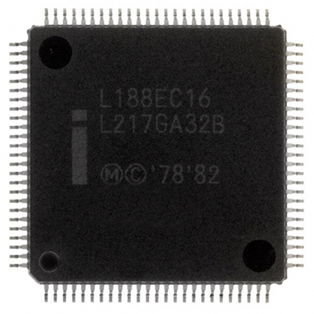 IC MPU I186 16MHZ 100SQFP