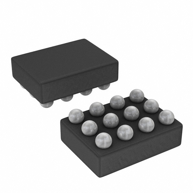 IC SWITCH SPDT X 2 1OHM 12DSBGA