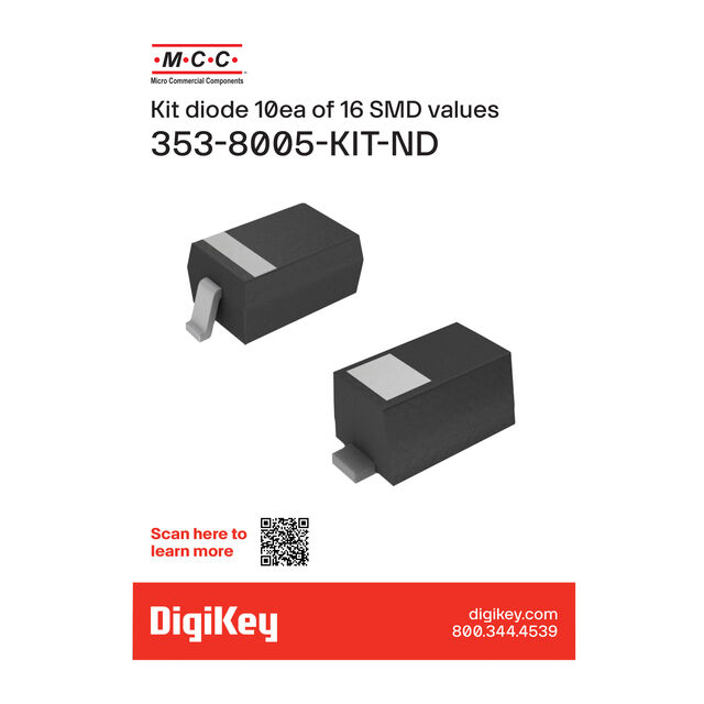 KIT DIODE 10EA OF 16 SMD VALUES