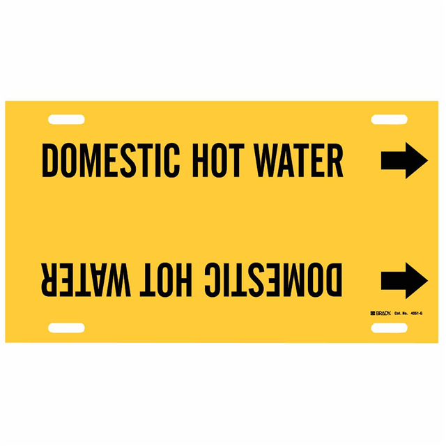 4051-G DOMESTIC HOT WATER/YEL/ST