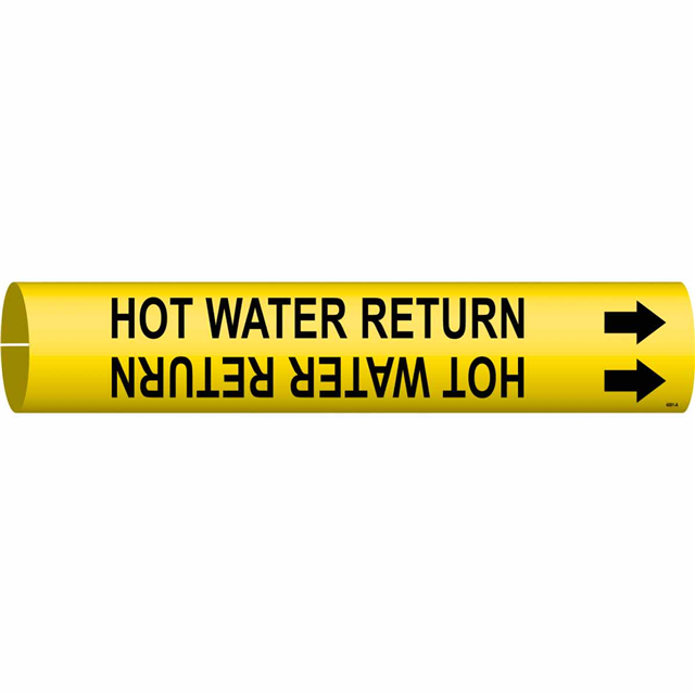 4081-A HOT WATER RETURN YEL/STY