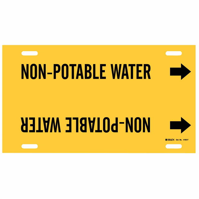 4102-F NON-POTABLE WATER/YEL/STY