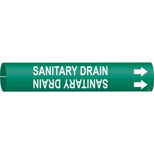 4122-B SANITARY DRAIN/GRN/STY B