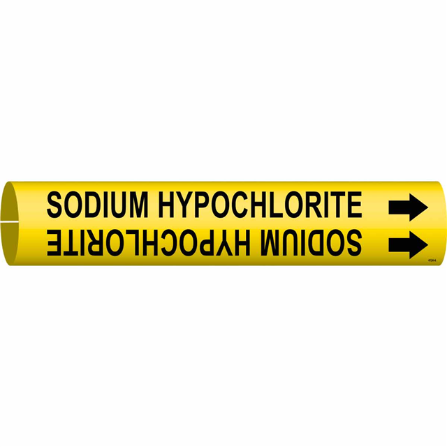 4124-A SODIUM HYPOCHLORITE/YEL/S