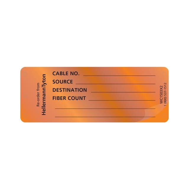 CUSTOM FIBER OPTIC TAG, 25/PK