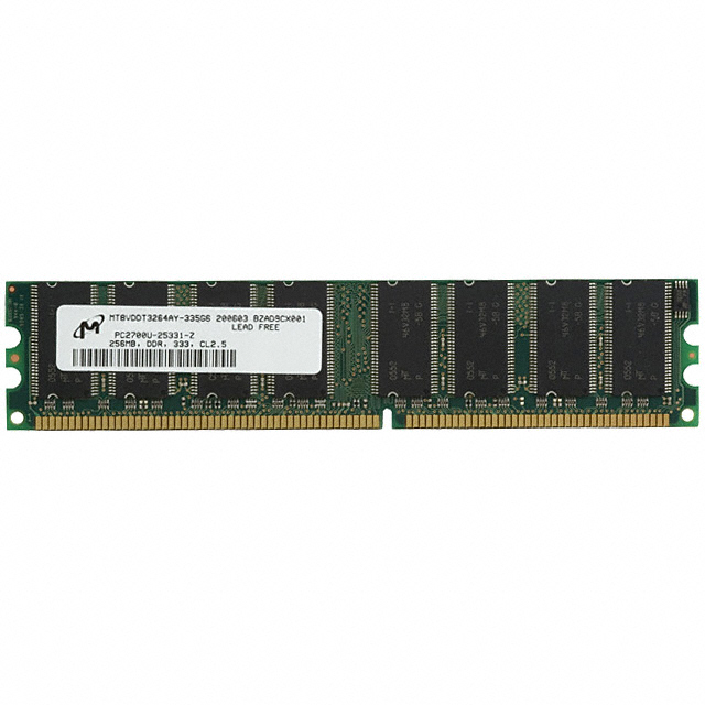 MODULE DDR SDRAM 256MB 184UDIMM