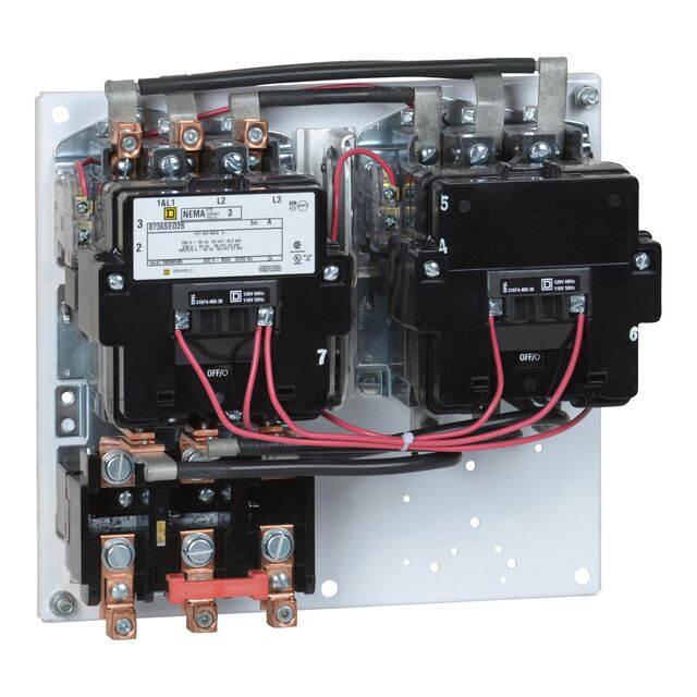 REVERSING STARTER 600VAC 90AMP N