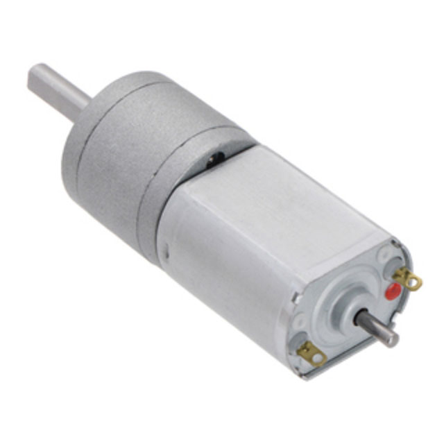 GEARMOTOR 140 RPM 6V METAL EXTD