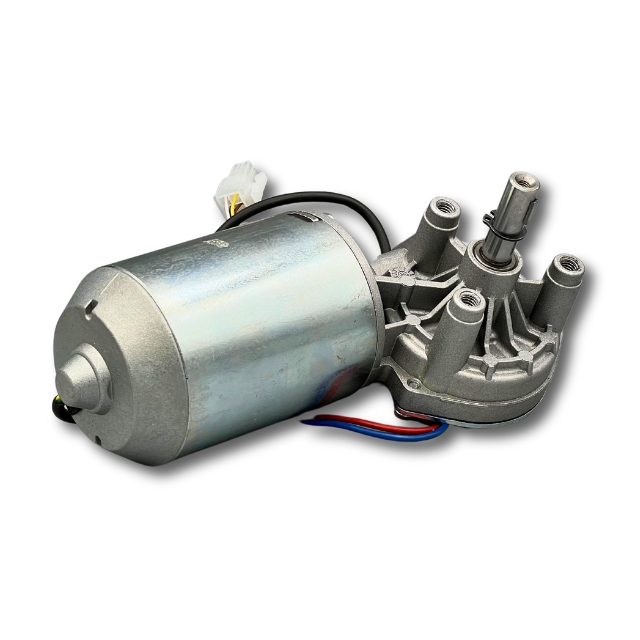 63mm Worm Gear Motor, 24VDC w. E