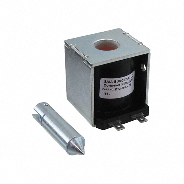 OPEN FRAME SOLENOID B22 - 12 VDC