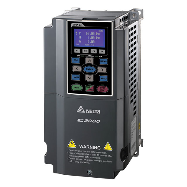 VFD-C2000, 1HP 230V, FOC & TRQ D