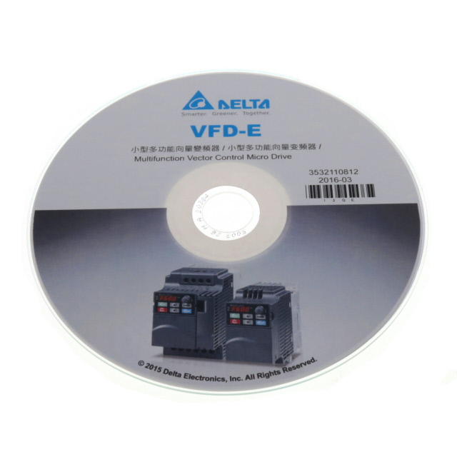 VFD-E, 20HP 460V, MICRO VECTOR D