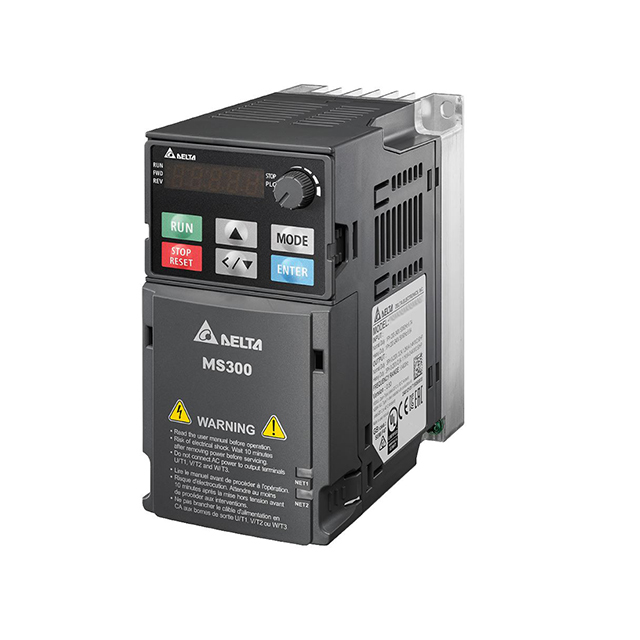 VFD-MS300,, 1/2HP 0.4KW 230V 2.8